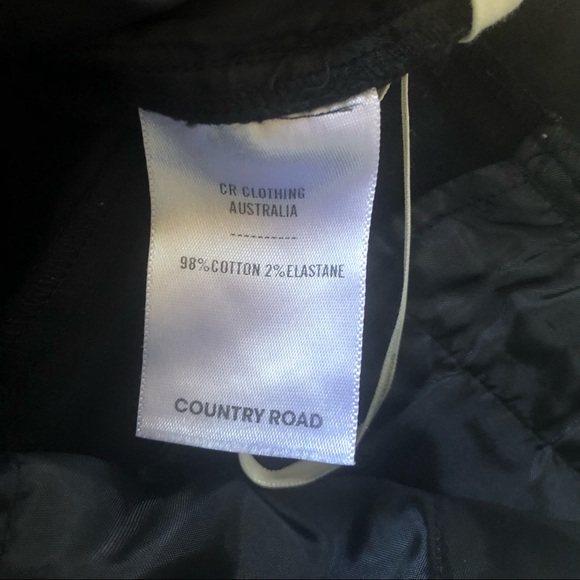 Country Road black straight leg pants/trousers size 10 - Picture 4 of 9